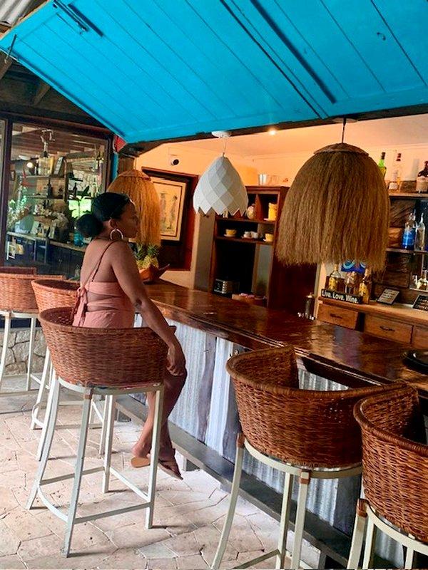 Miss T's Kitchen Ocho Rios Jamaica - colorful vibrant restaurant interior